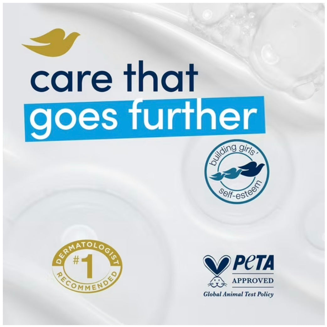 Dove Gentle Exfoliating Beauty Bar | Buffs Away Dead Skin & Boosts Moisture | Exfoliating & Moisturizing | 3.75oz/106g