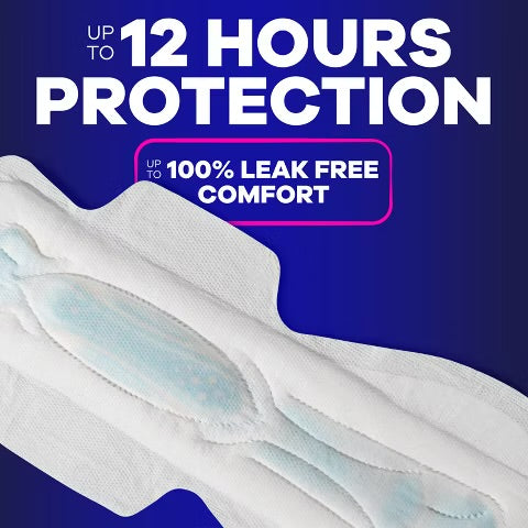 Always Maxi Sanitary Pad Size 5 | for Extra Heavy Flow | Prevents Unwanted Odors with OdorLOCK | Overnight Pads with Wings ~ Unscented; 33 Pads