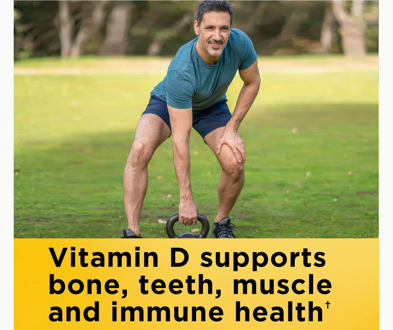 Nature Made Vitamin D3 + K2 | D3 5000IU (125 mcg), K2 100mcg MK-7 | Support for Bone, Teeth, Muscle and Immune Health | 30 Softgels; Exp 05/2027