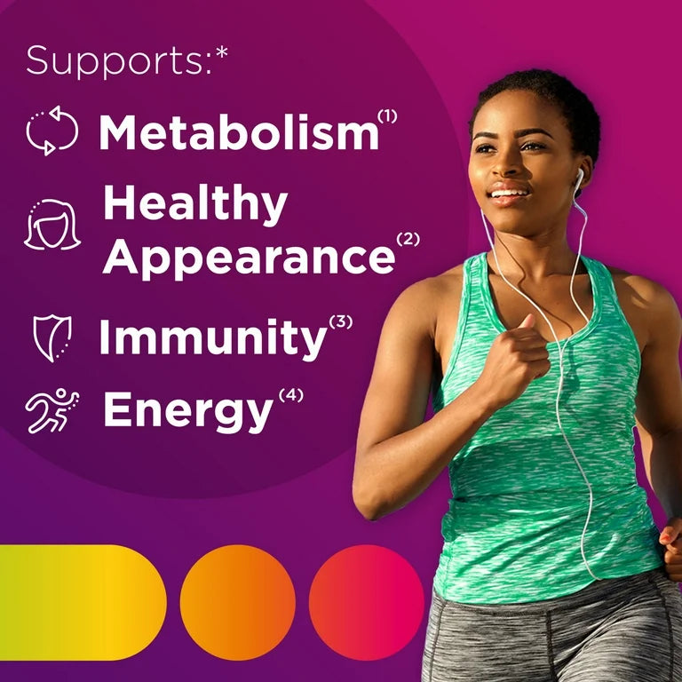 Centrum Multivitamin for Women | Multivitamin/Multimineral Supplement With Iron, Vitamin D3 | 100 Tablets; Exp 10/2027❗️Limited Edition Pack 👉🏽Check last picture
