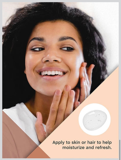 Coera Rose Water & Glycerin Spray for Face  | Facial Toner | Hydrating & Moisturizing for Skin and Hair | Free of Parabens, SLS & Preservatives | 237ml