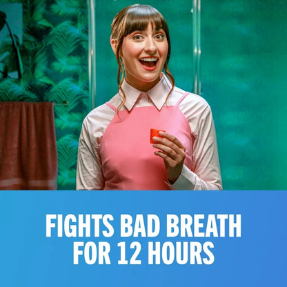 Therabreath Fresh Breath Oral Rinse | Mouth Wash for Bad Breath | Dentist Formulated | Alcohol-Free | 𝟐𝐱 𝐑𝐞𝐠𝐮𝐥𝐚𝐫 𝐒𝐢𝐳𝐞 | Invigorating Icy Mint ~ 33.8fl.oz/1 litre; Exp 08/2028 *𝐁𝐢𝐠 𝐬𝐢𝐳𝐞