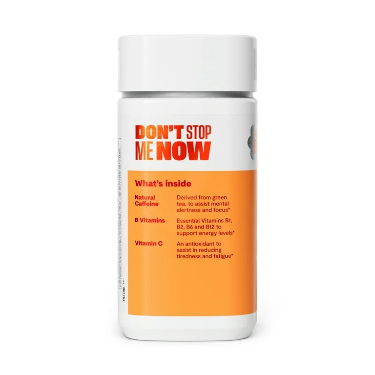 HABIT Energy Supplement | Supports Mental Alertness & Focus | with Green Tea Extract, Vitamins B1, B2, B6, B12 & C, L-Taurine 60 Capsules; Exp 01/2027