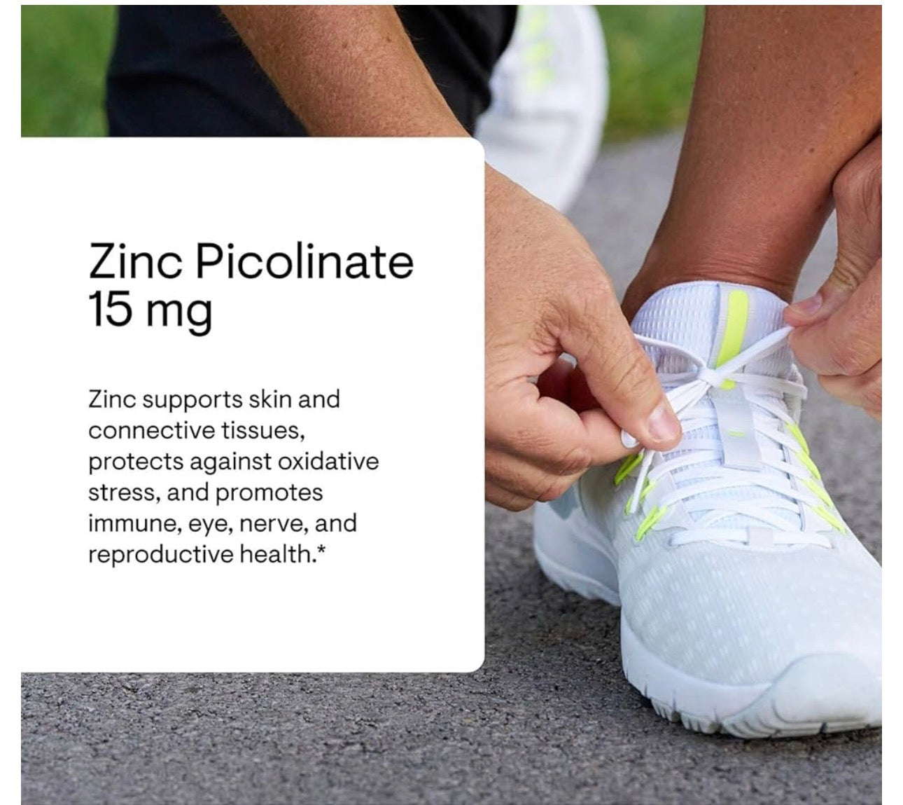 THORNE Zinc Picolinate 15mg | Highly Absorbable Zinc | Supports Wellness, Immune System, Eye, Skin & Reproductive Health | 60 Capsule; Exp 08/2028