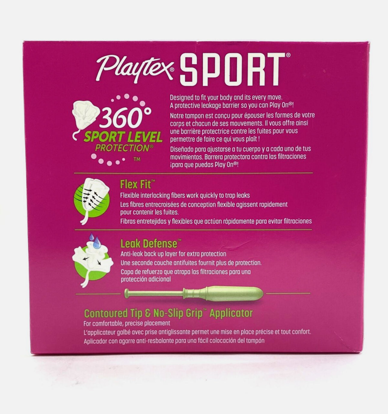 Playtex Sport Super Plus Absorbency Tampons | Fragrance-Free | 36 Super Plus Tampons