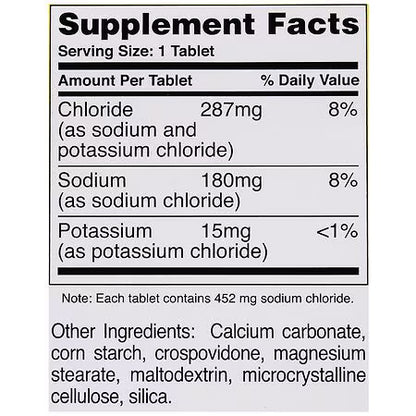 Thermotabs Salt Supplement Buffered Tablets | Electrolyte Replacement | Relieves Muscle Fatigue | 100 Tablets, Exp 07/2026