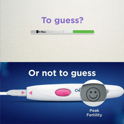 Clearblue Digital Ovulation Predictor Kit | Detects Your 2 Most FertileDays | Maximize Your Chance of Getting Pregnant | 10 Ovulation Tests; Exp 08/2027 ❗️Squeezed Paper Pack-See last picture