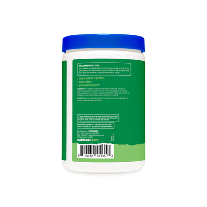 Nutricost Organic Super Greens Powder | 30 Servings | Superfood Drink Mix | Unflavored ~ 11oz/309g; Exp 09/2028