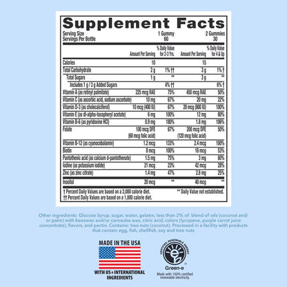 Lil Critters Frozen Daily Children Multivitamin | With 11 Essential Nutrients | For Kids Aged 2 Years & Above | 60 Gummies; Exp 06/2027