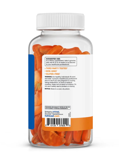 Nutricost Vitamin C Gummies | Immune Support | Glowing Skin | Orange Flavored ~ 240 Gummies; Exp 11/2028