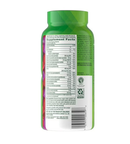 Vitafusion Women’s Multivitamin with Vitamin C & E | For Energy Metabolism, Bone & Immune Support | Delicious Berry Flavor | 220 Gummies; Exp 01/2027