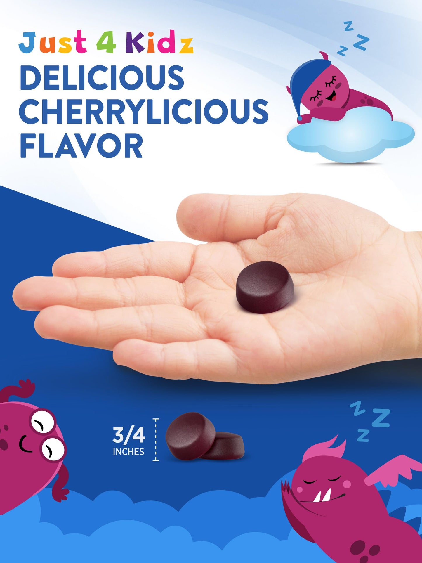 Nature's Truth Kids Melatonin 1mg | Sleep Gummies Gummies for Kids | Cherrylicious Flavor 40 Gummies Exp 12/2025