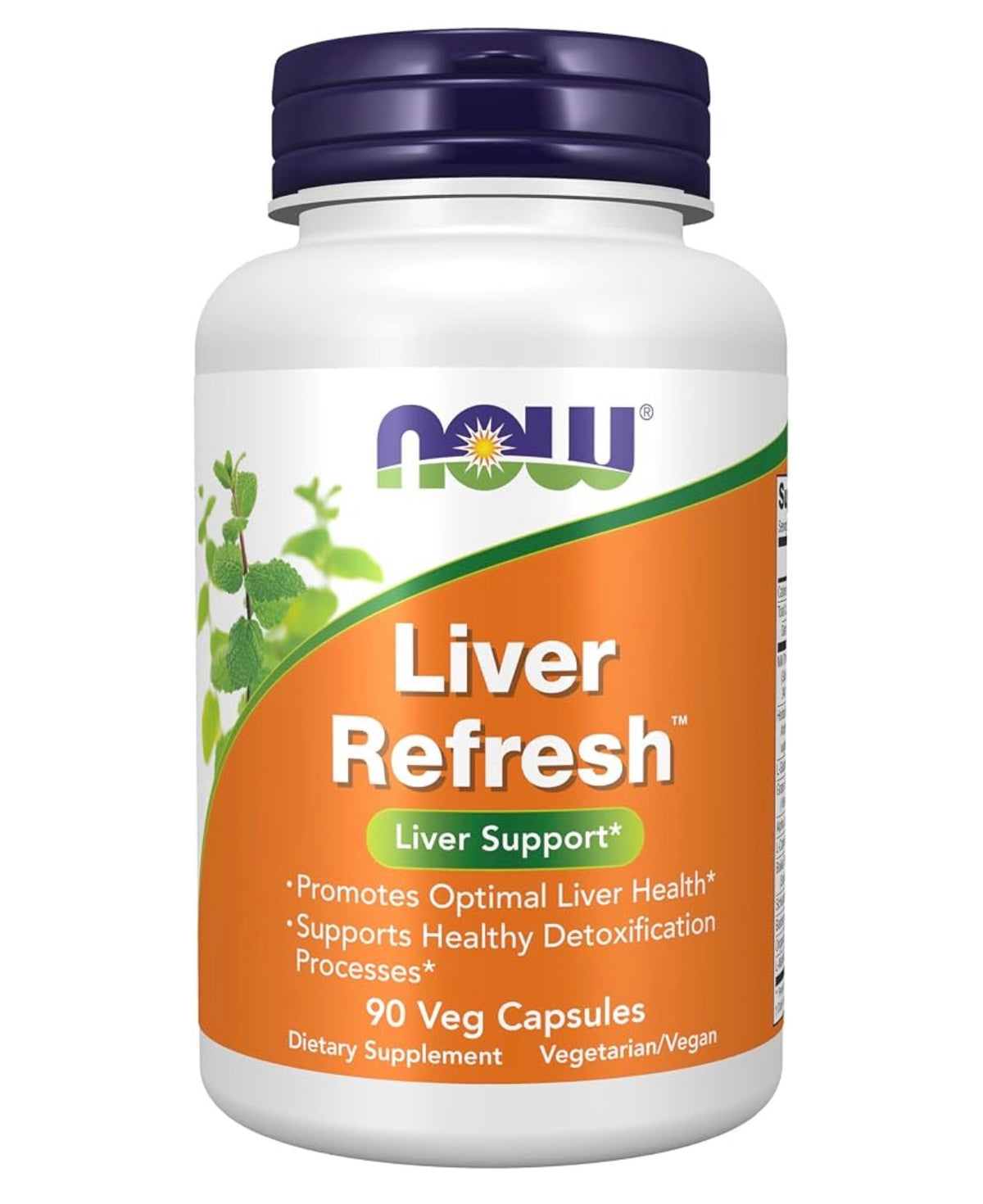 NOW Liver Refresh™ with Milk Thistle Extract,  Glutathione, ALA, Grape Seed Extract, Artichoke & More | Promotes Optimal Liver Health & Supports Healthy Detox | 90 Capsules; Exp 05/2030