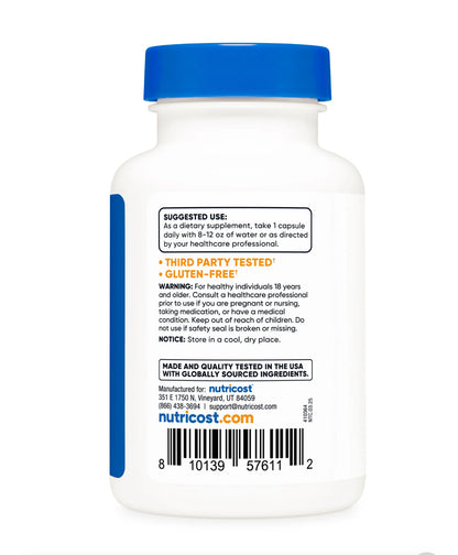 Nutricost Kale Extract 2000mg | Nutrient-Dense Supergreen | 120 Capsules; Exp 04/2028