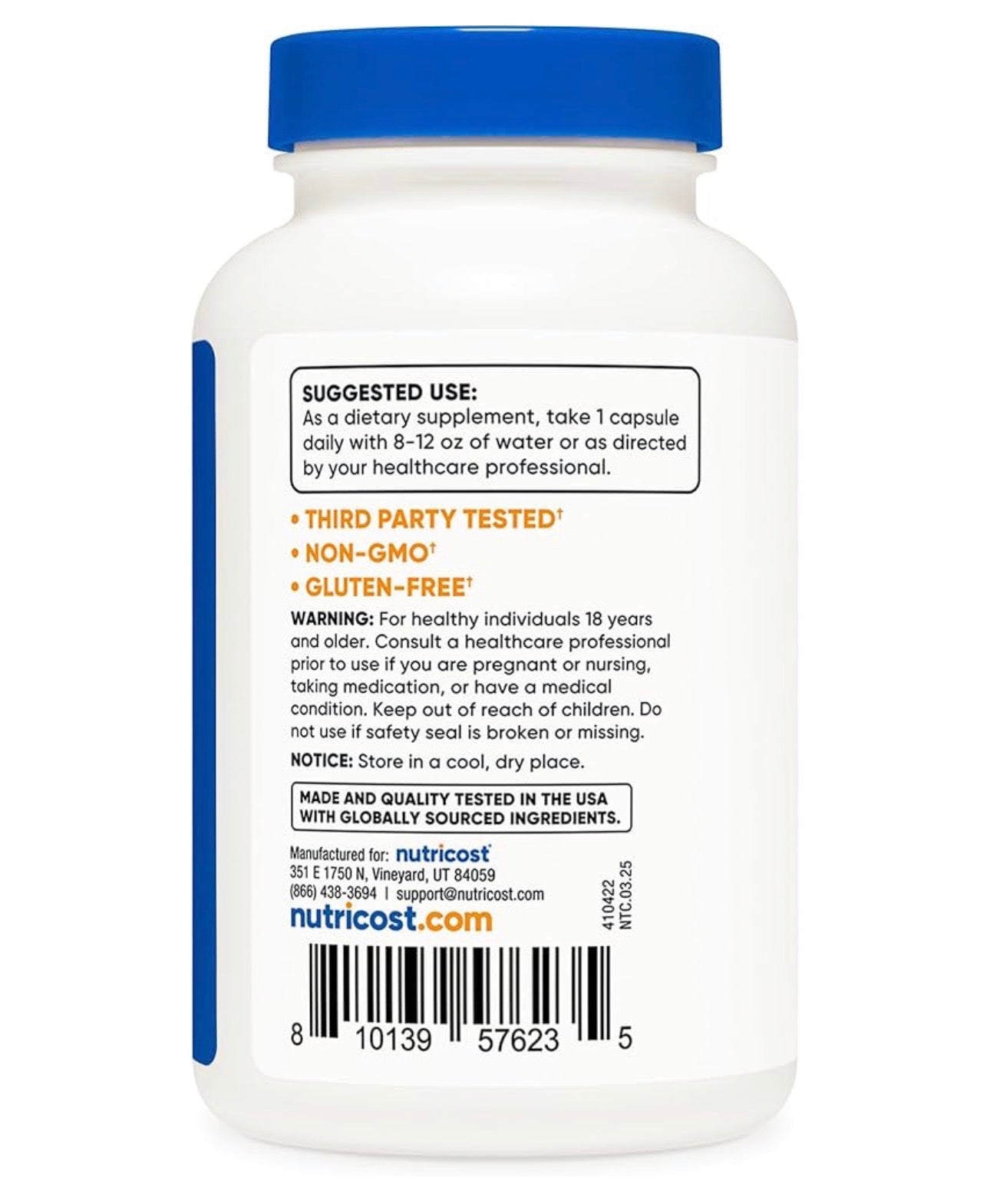 Nutricost Fennel Seed 4,000mg | Promotes Healthy Digestion & Respiratory Function | 240 Capsules; Exp 09/2028