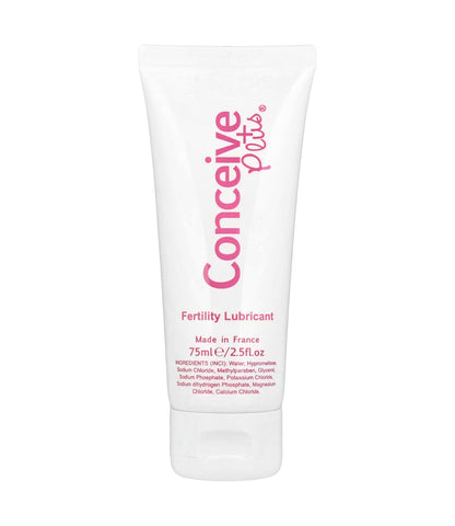 CONCEIVE PLUS Fertility Lubricant | Supports Sperm Viability | Fertility Friendly | For Use By Couples Trying To Get Pregnant | Mimics Fertile Fluids | 𝐌𝐮𝐥𝐭𝐢-𝐔𝐬𝐞 𝐓𝐮𝐛𝐞 - 𝟕𝟓𝐦𝐥; Exp 02/2028