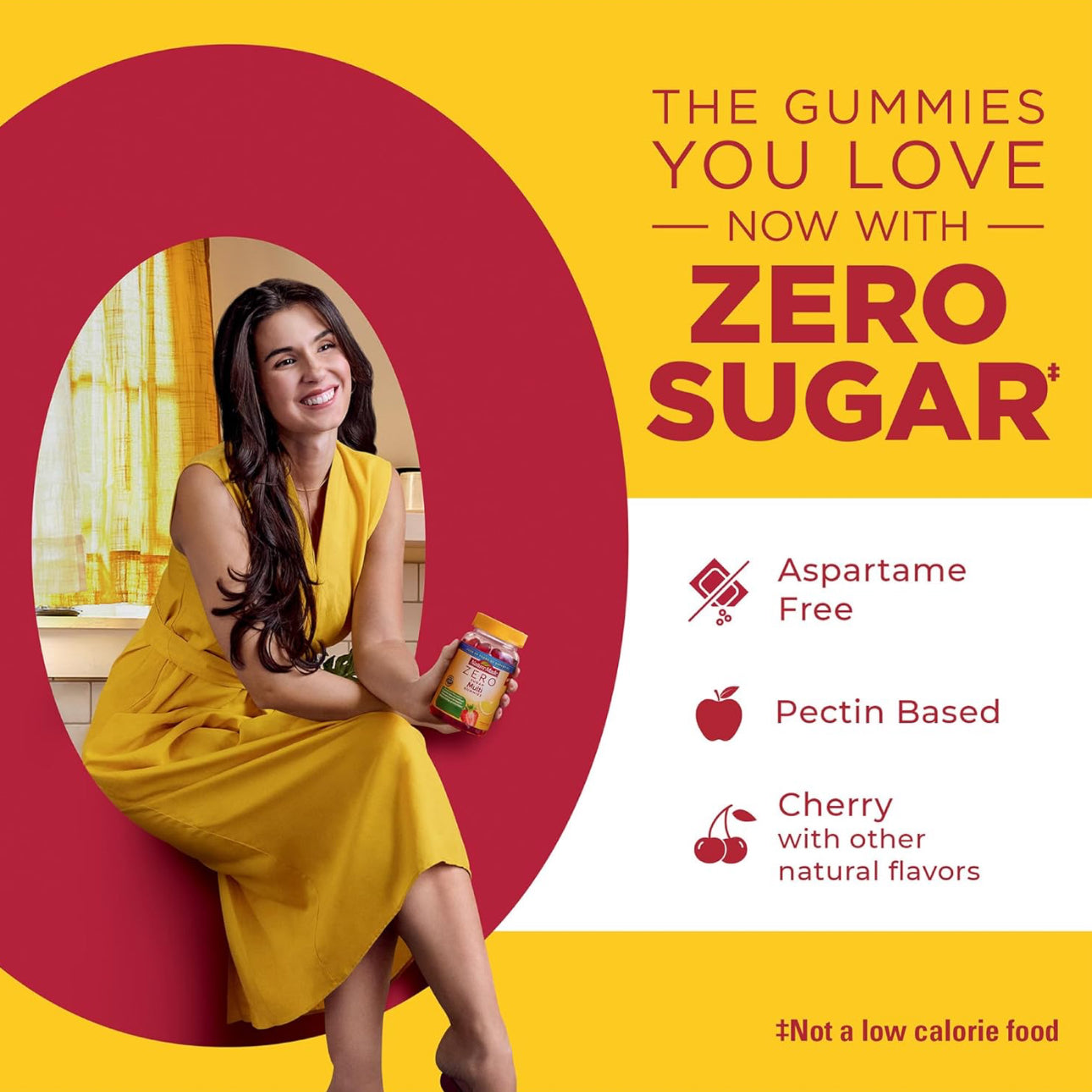 Nature Made Zero Sugar Vitamin D3 Gummies 2000 IU (50 mcg) | 55 Day Supply | For Immune, Bone, Teeth & Muscle Support | Aspartame Free | 110 Gummies; Exp 11/2025