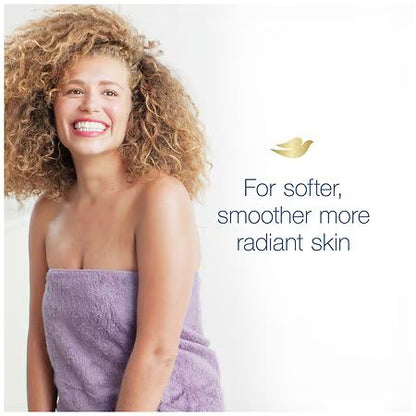 Dove Gentle Exfoliating Beauty Bar | Buffs Away Dead Skin & Boosts Moisture | Exfoliating & Moisturizing | 3.75oz/106g