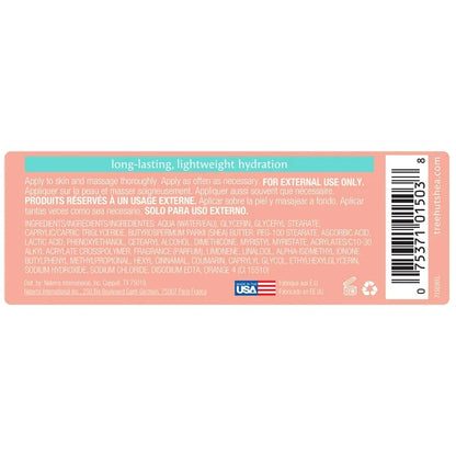 Tree Hut Shea Whipped Body Butter | Lightweight Hydration for Softer, Brighter Skin | 8.4oz/240g