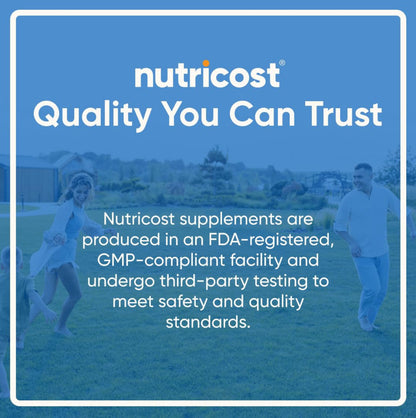 Nutricost NAC N-Acetyl L-Cysteine 600mg | Supports Immune System and Liver Health | Fights Free Radicals | 180 Capsules, Exp 01/2028