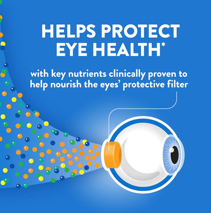 Ocuvite 50+ Eye Multivitamin | for Vision & Ocular Health with Omega-3, Zinc, Vitamins C & E, Lutein, Zeaxanthin & Zinc | for Women and Men, 50 Mini Softgels; Exp 05/2026