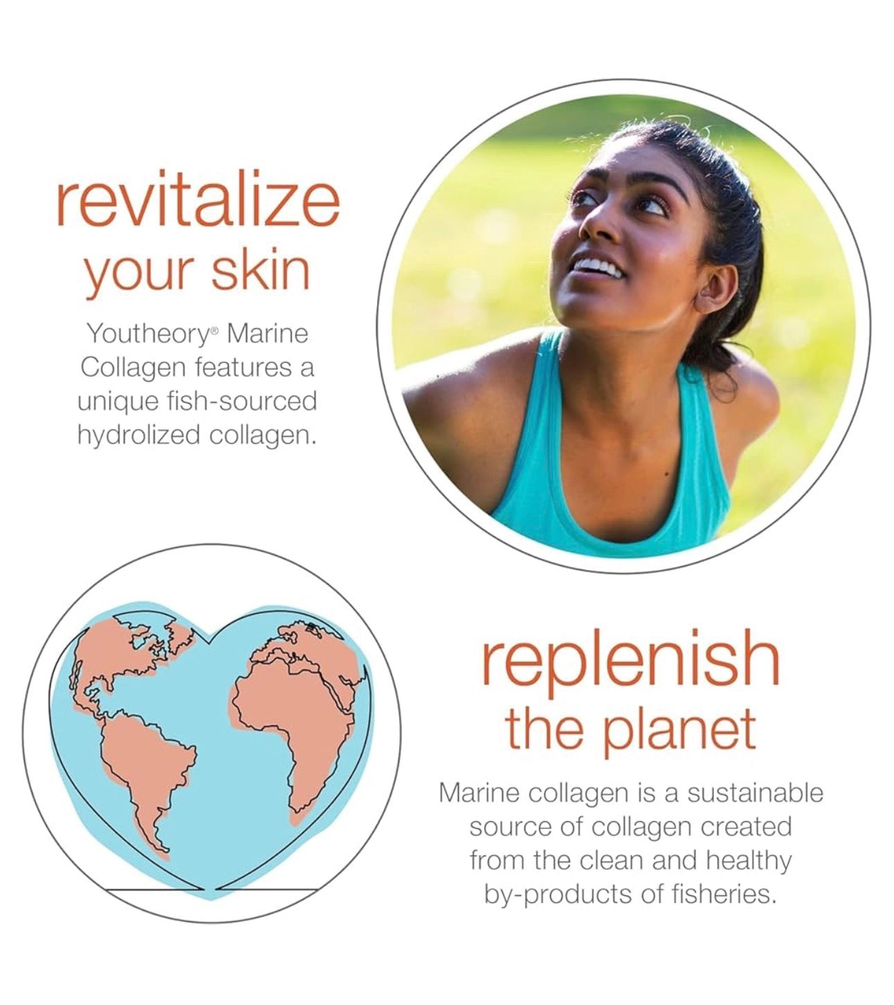 Youtheory Marine Collagen 2500mg | With 8 Vitamins& Minerals | For Healthy Skin, Hair & Nail | Joint Support | 160 Tablets; Exp 03/2027