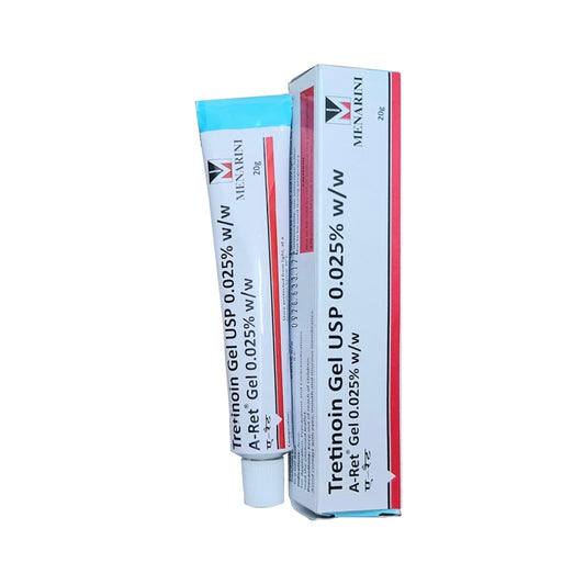 A-Ret Tretinoin Gel USP 0.025% w/w 20g | Acne Treatment | Anti-Aging | Exp 10/2027