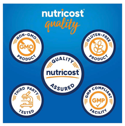 Nutricost L-Cysteine 1000mg | Free Form to Promote Optimal Absorption & Assimilation | Important for Skin, Hair & Nail Health | 120 Capsules; Exp 04/2029