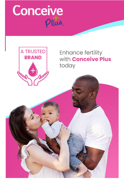 CONCEIVE PLUS Women's Fertility Support | Conception Prenatal Supplements for Her | Aids Hormonal Balance & Regular Cycles | With 23 Fertility Boosting Ingredients | 60 Capsules; Exp 08/2028 *New look