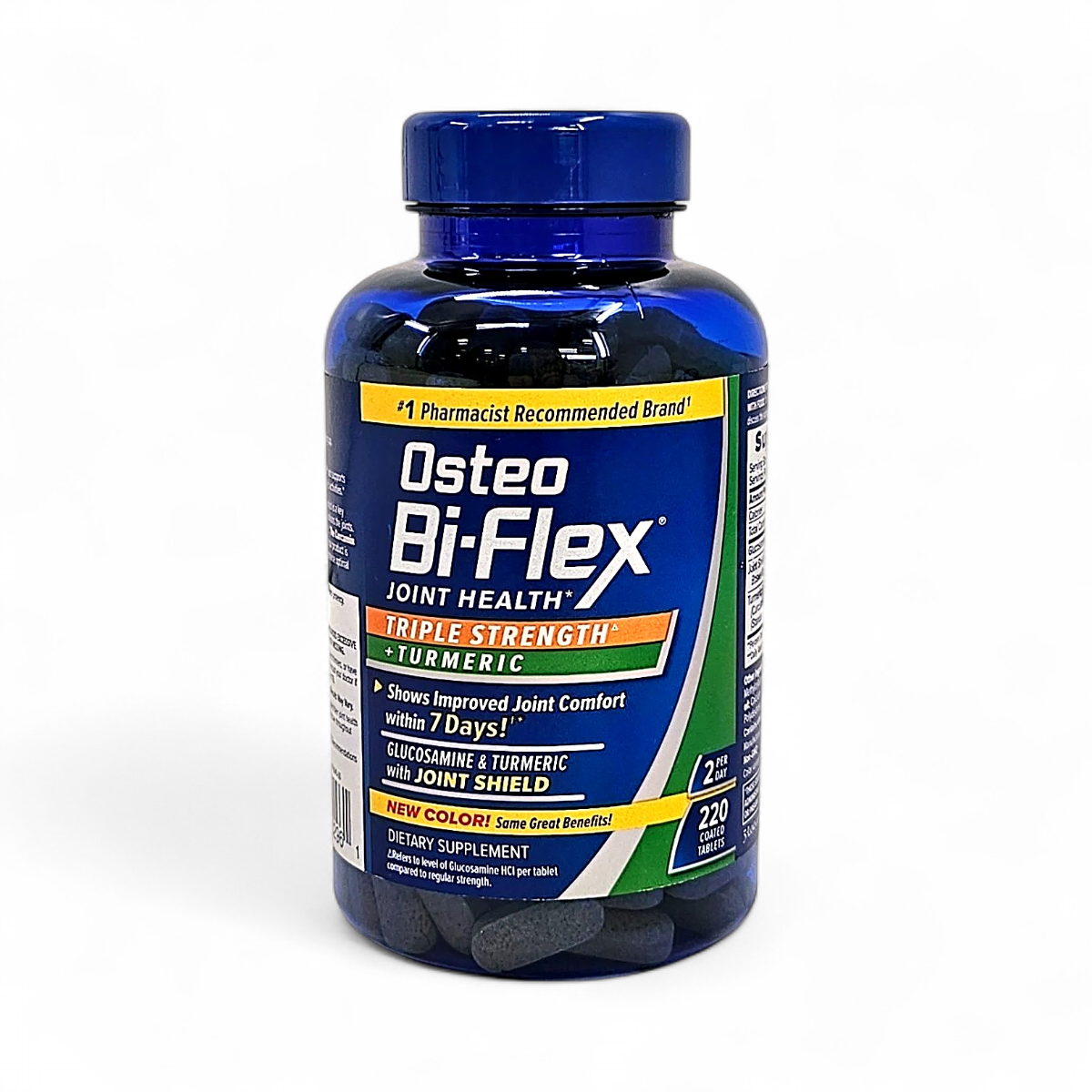 Osteo Bi-Flex Triple Strength, Glucosamine Chondroitin MSM Complex with Turmeric | For Joint Health & Arthritis Support |  220 Coated Tablets; Exp 07/2028