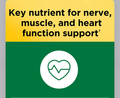 Nature Made Potassium Gluconate 550mg | Helps Support Heart Function | 100 Tablets; Exp 01/2028