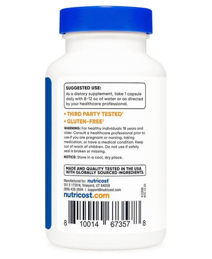 Nutricost Devil’s Claw Extract 1200mg | Joint Inflammation Relief | 120 Capsules; Exp 01/2029