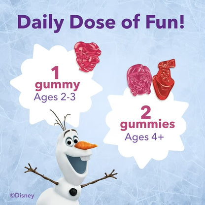 Lil Critters Frozen Daily Children Multivitamin | With 11 Essential Nutrients | For Kids Aged 2 Years & Above | 60 Gummies; Exp 06/2027