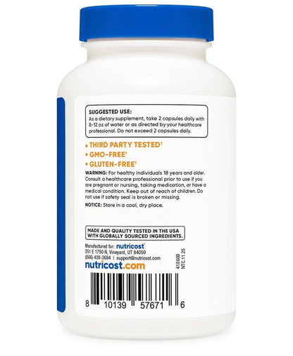 Nutricost Graviola Extract 4000mg | Soursop Leaf Extract | Promotes Healthy Cell Growth & Function
Free Radical Scavenger | 240 Capsules; Exp 02/2029