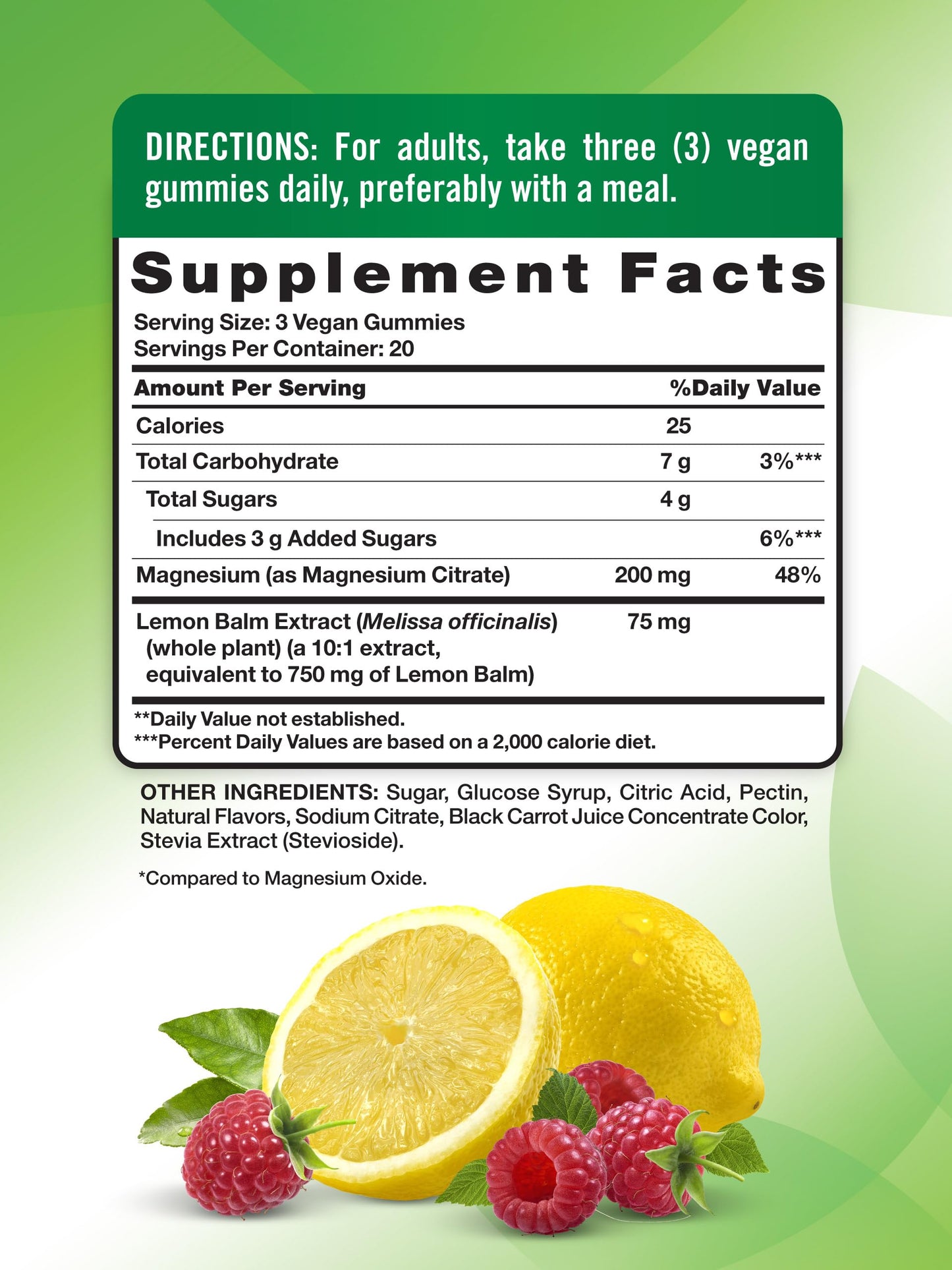 Nature's Truth Magnesium Citrate Gummies 200mg | Enhanced Absorption Magnesium | Lemon Raspberry Flavor; 60 Gummies Exp 11/2025