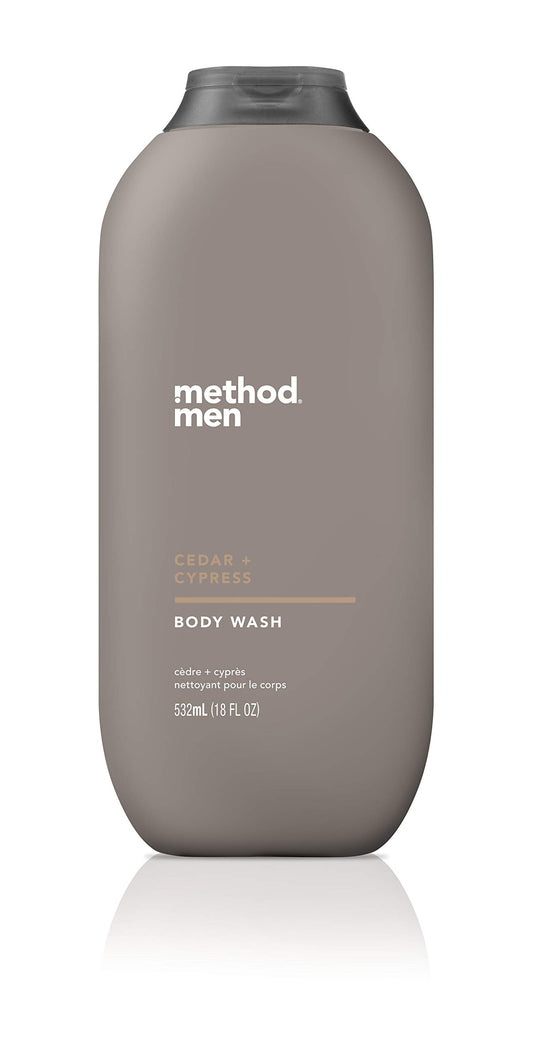 Method Men Cedar + Cypress Body Wash 18oz/532ml