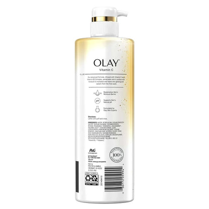 Olay Vitamin C Hydrating Body Wash 20fl.oz/591ml (New Look)