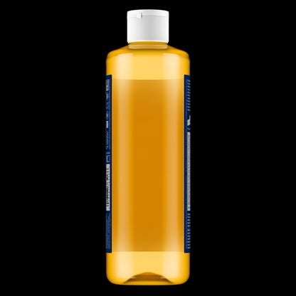 Dr. Bronner's Magic Soap, Peppermint, Pure-Castile Body Wash Liquid Soap | 16oz/473ml