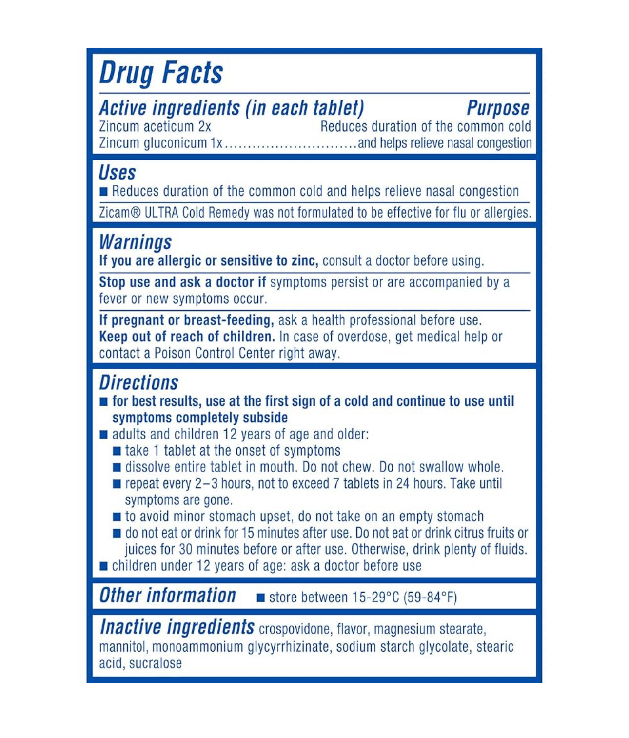 Zicam Ultra Cold Remedy Zinc Rapidmelts | Homeopathic, Cold Shortening Supplement | Shortens Cold Duration | Sugar-Free, Dye-Free | 𝗢𝗿𝗮𝗻𝗴𝗲 𝗖𝗿𝗲𝗮𝗺 𝗙𝗹𝗮𝘃𝗼𝗿 ~ 18 Quick Dissolve Tablets; Exp 09/2026