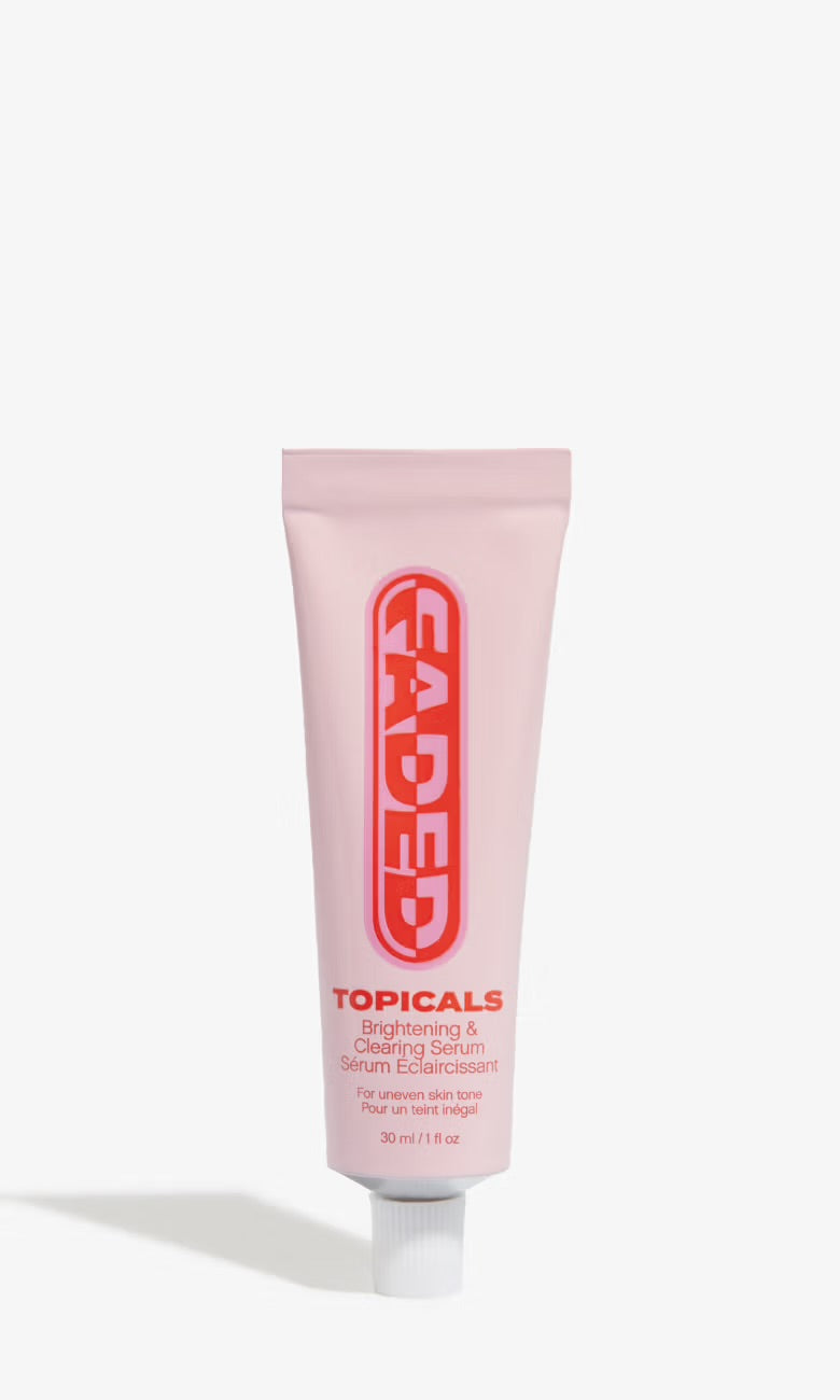 Topicals Faded Brightening Serum For Dark Spots + Discoloration | Clears Hyperpigmentation | 30ml (Medium size)