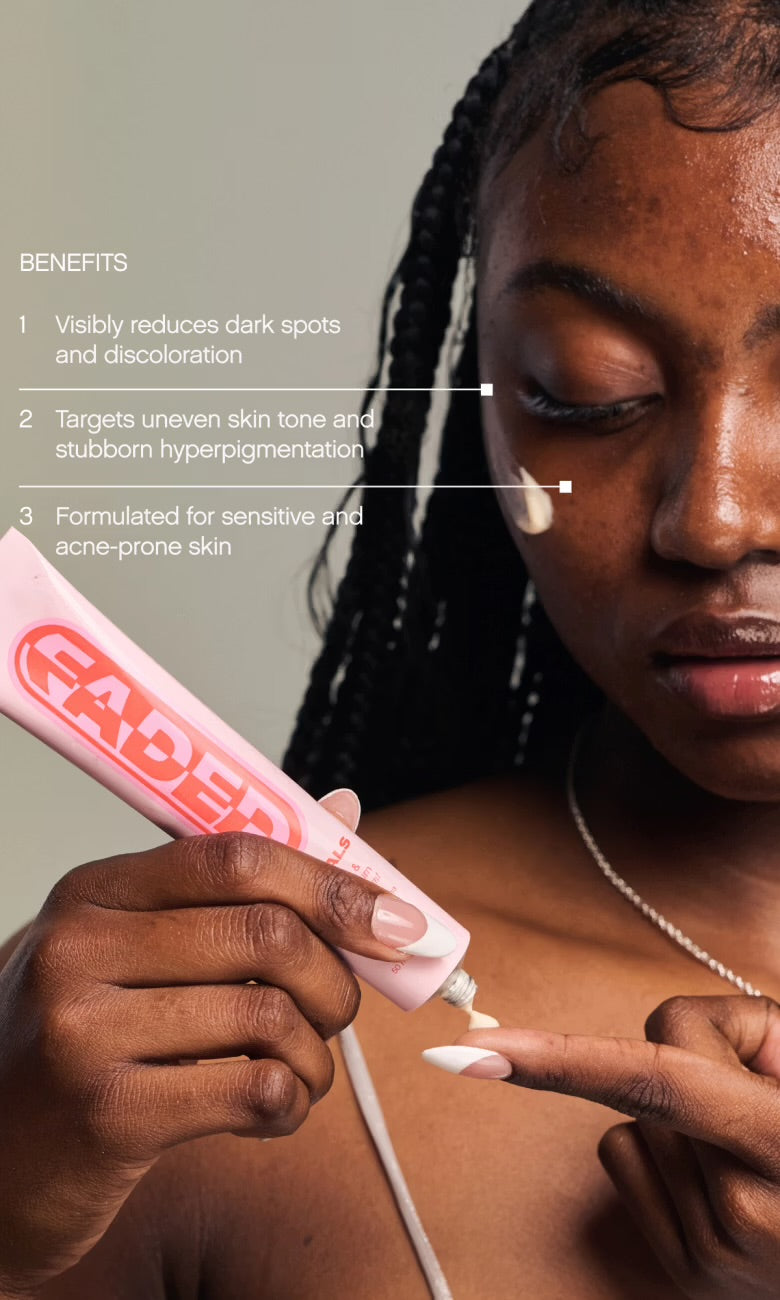 Topicals Faded Brightening Serum For Dark Spots + Discoloration | Clears Hyperpigmentation | 30ml (Medium size)