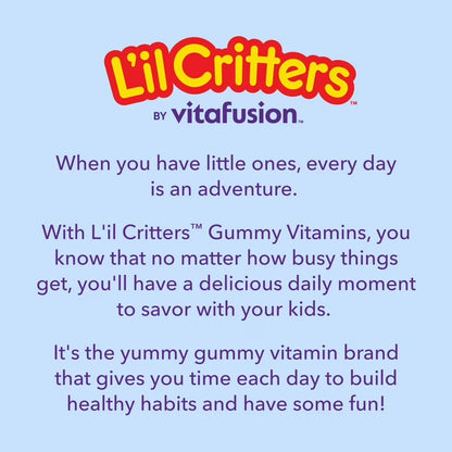 Lil Critters Frozen Daily Children Multivitamin | With 11 Essential Nutrients | For Kids Aged 2 Years & Above | 60 Gummies; Exp 06/2027