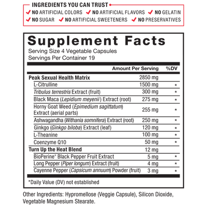 Force Factor SCORE! Libido Enhancer for Men | With L-Citrulline, Tribulus, Maca, Ashwagandha, Ginkgo Biloba, L-Theanine, Co Q10 | 76 Capsules;  Exp 12/2025