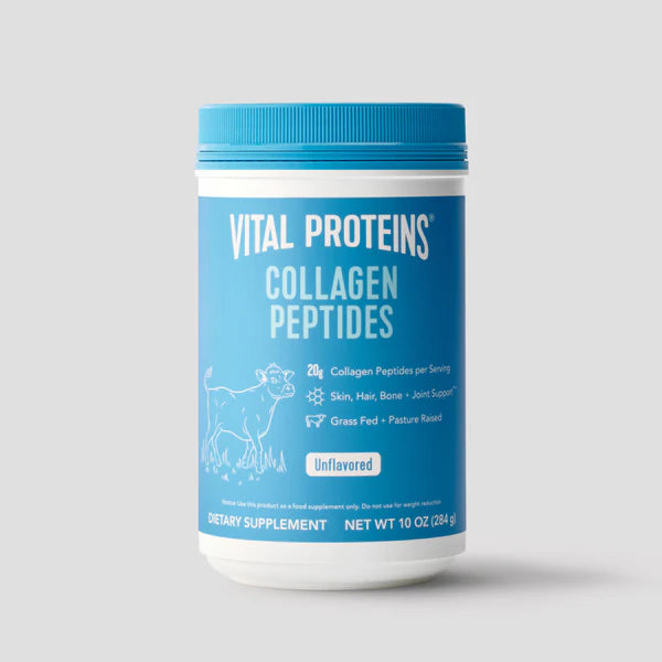 Vital Proteins Collagen Peptides | 20grams of Collagen | Unflavored | 10 oz./ 284g - Exp SMUDGED Nov/2029 - See last picture