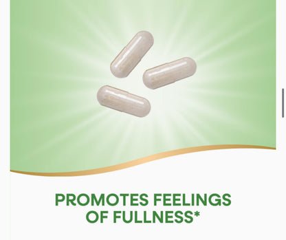 Nature's Way Glucomannan from Konjac Root | Promotes Feelings of Fullness | Appetite Suppressant | 100 Capsules Exp 07/2028