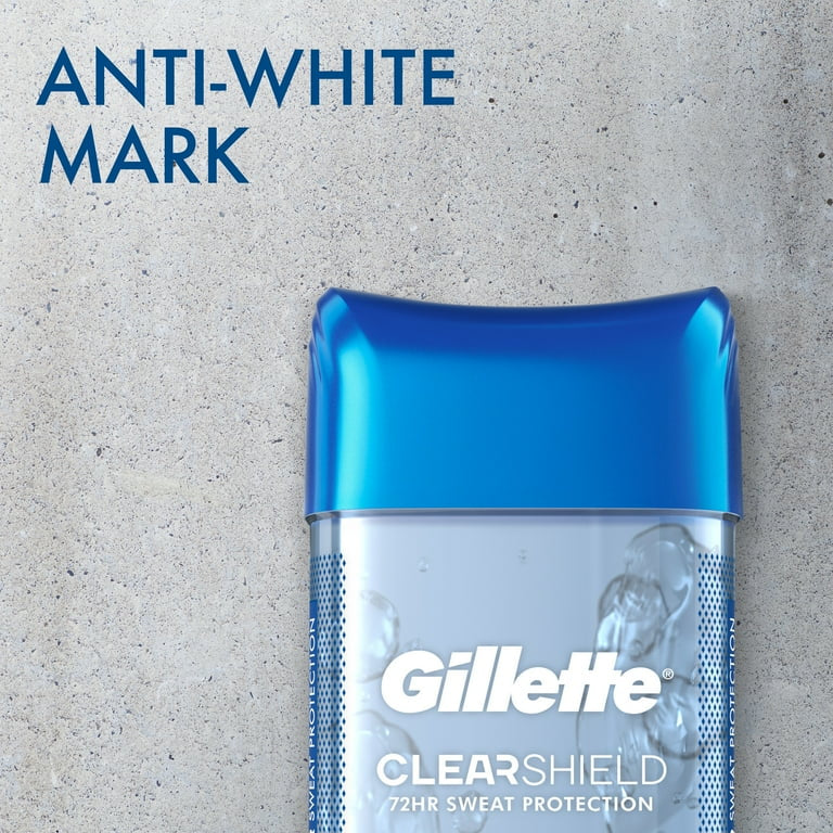 Gillette Cool Wave Clear Gel Men's Antiperspirant and Deodorant 3.8 oz; Exp 06/2027