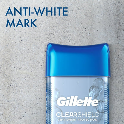 Gillette Cool Wave Clear Gel Men's Antiperspirant and Deodorant 3.8 oz; Exp 06/2027