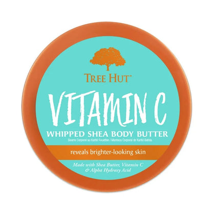 Tree Hut Shea Whipped Body Butter | Lightweight Hydration for Softer, Brighter Skin | 8.4oz/240g
