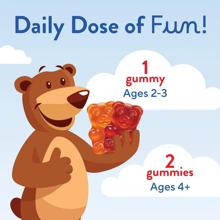 Lil Critters Gummy Vites Children Daily Multivitamin | 5-Months Dosage a Child | With a Boost of Vitamins C & D | For Kids Aged 2 Years & Above | 70 Gummies; Exp 04/2027