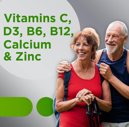 Centrum Silver Adult 50+ | Multivitamin & Multimineral Supplements | For Men & Women Aged 50 & Above | 125 Tablets; Exp 06/2026